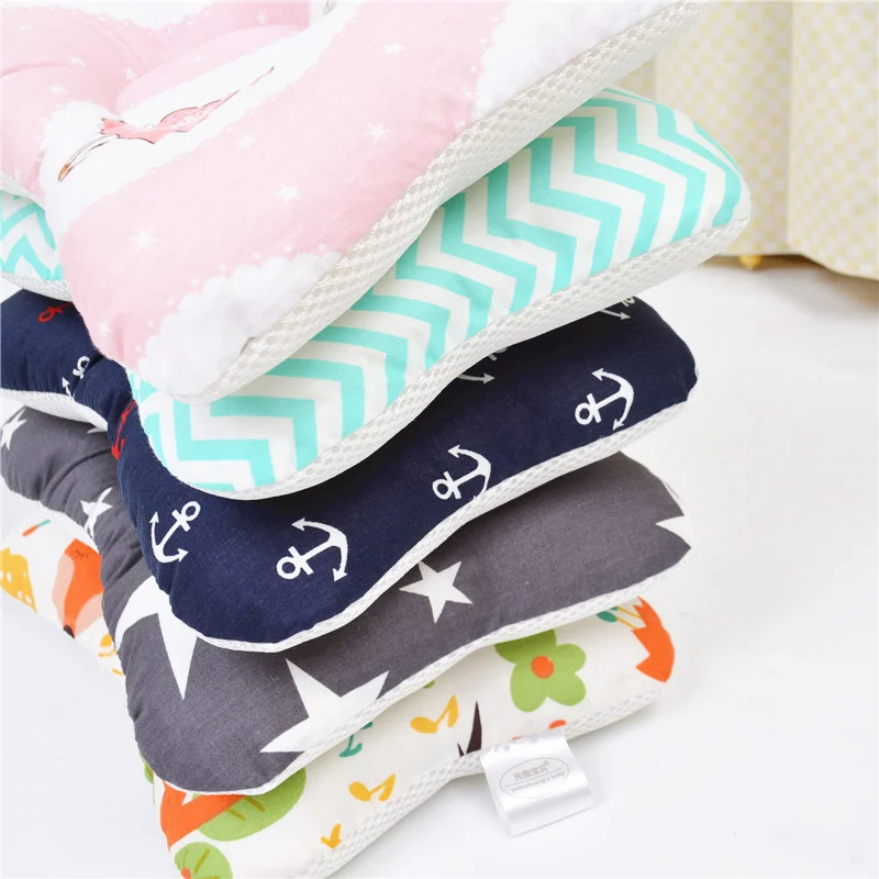 

Baby Pillow Newborn Baby Sleeping Pillow Sleep Positioner port Pillow Cushion Prevent Flat Head for 0-3 year