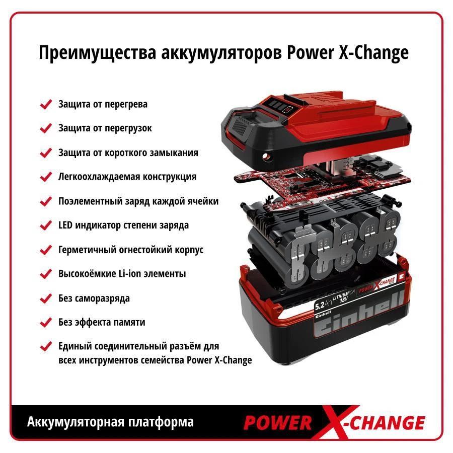 Impact cordless wrench screwdriver shock EINHELL PXC TE-CW 18 Li BL (4510040) brushless-solo Electric battery electric tools Power |