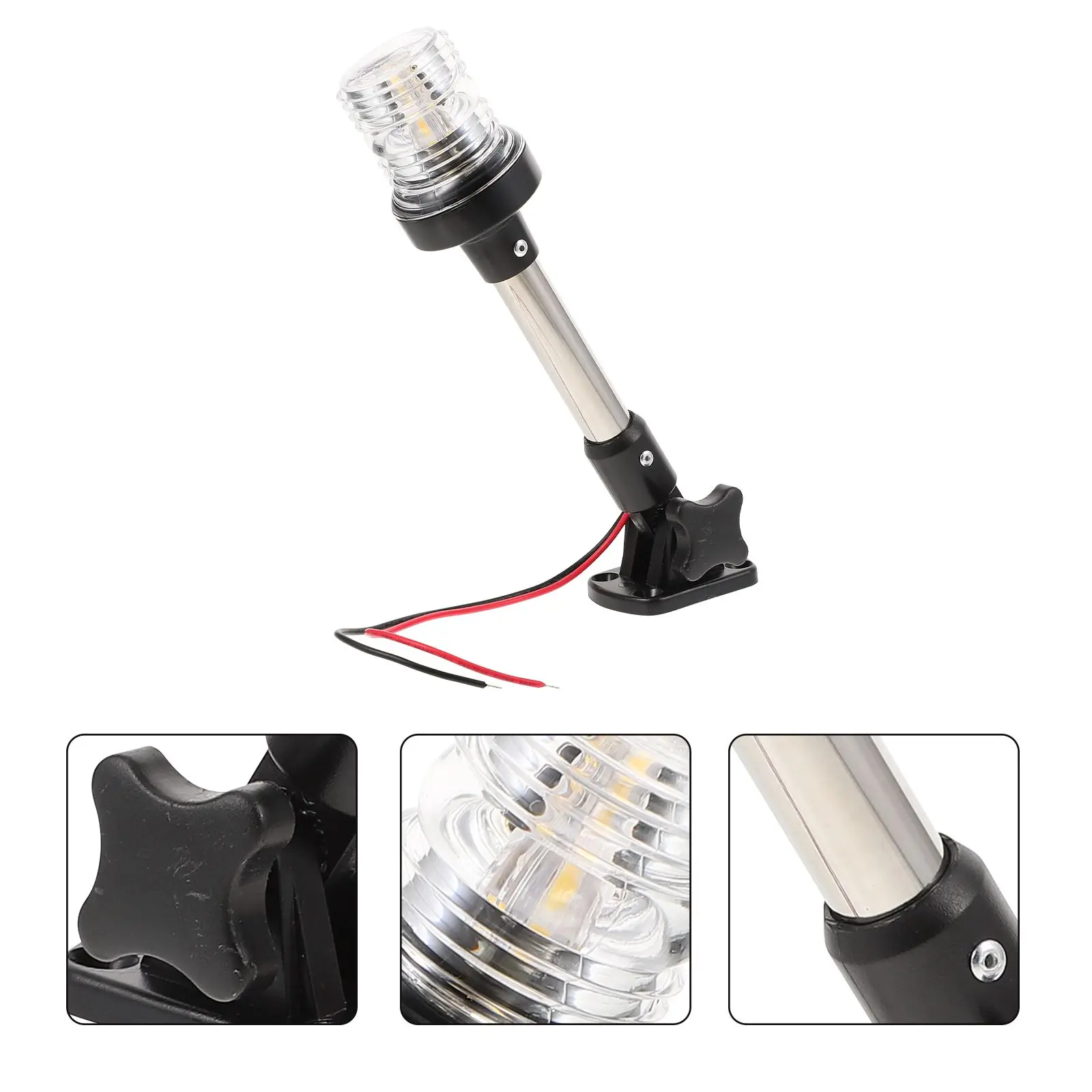 

1pc Navigation Light All Round 360 Degree Anchor Lamp For Marine Boat Yachts