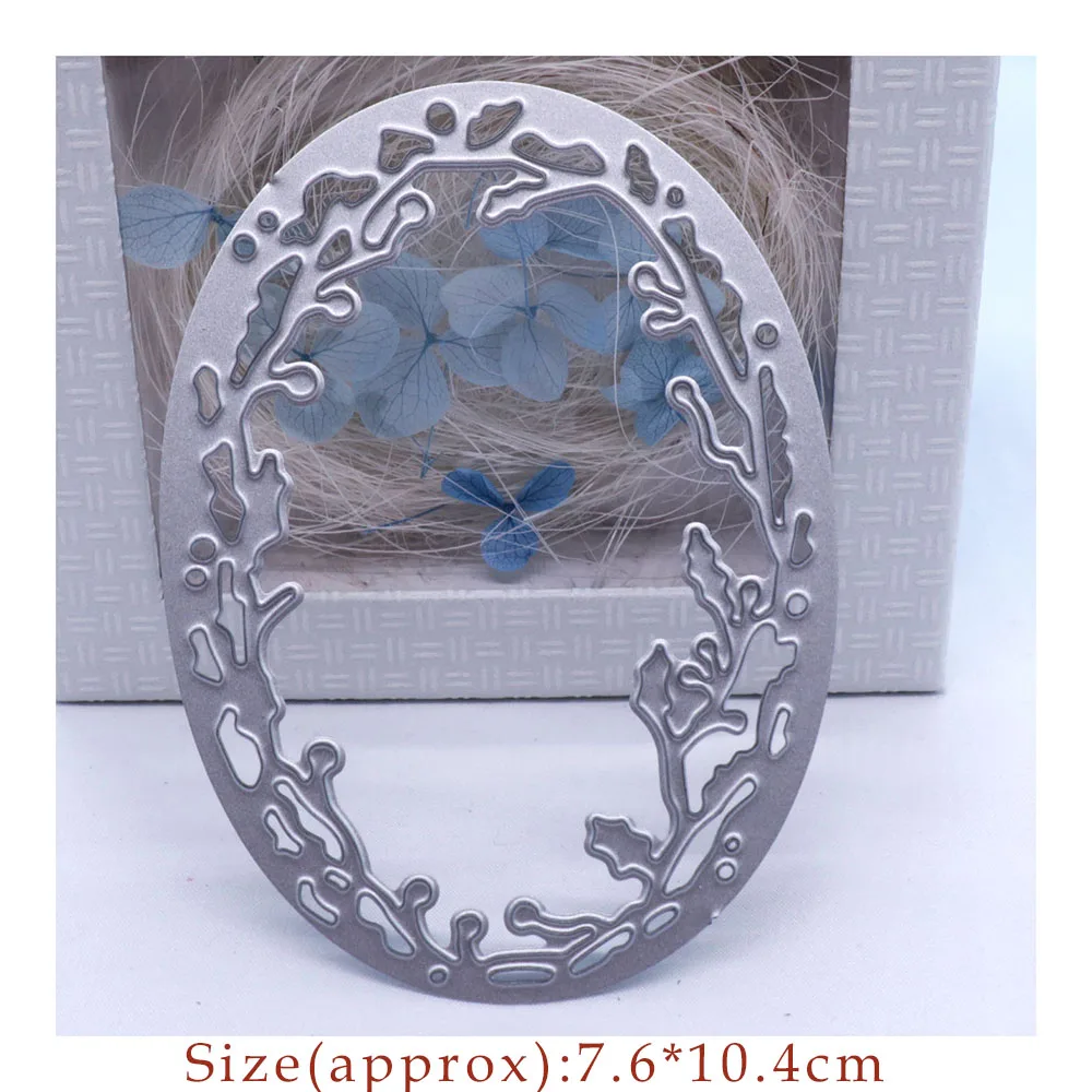 Цветок круг металлический Трафаретный вырубной Штамп для DIY Скрапбукинг альбом