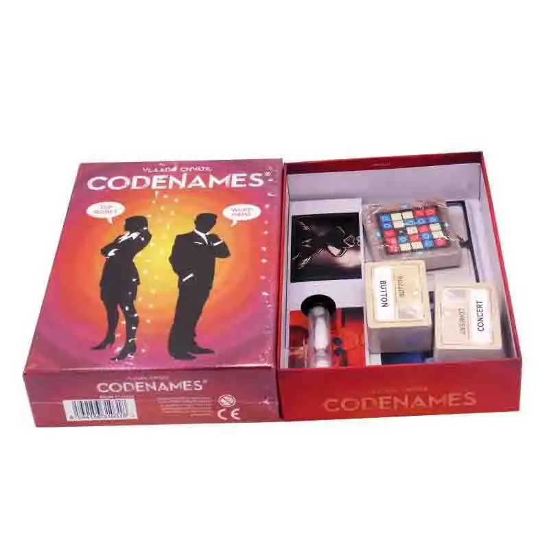

Codenames Board Game Confidential Action Table Game Playing Card Game Parent-Child Interaction Desk Board Game Toys Funny Game