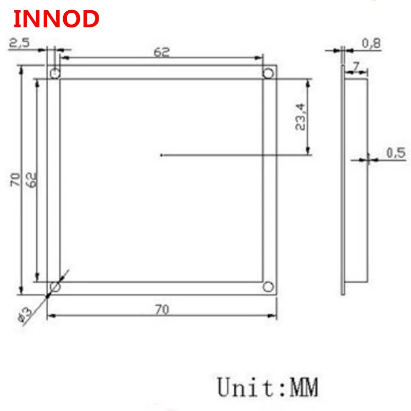 Разъем ipex sma 62*62 мм 3dbi 868 МГц 900 epc gen2 uhf читатель антенна средняя micros керамика rfid тег