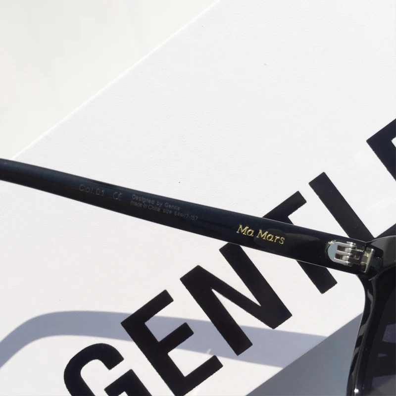 

High Quality New Fashion Korea Brand GENTLE Mamars Sunglasses Women Men Polarized Eyeglasses Oculos Gafas De Sol