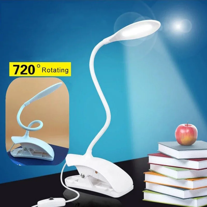 

Desk Lamp USB Led Table Lamp Table Lamp with Clip Bed Reading Book Light LED Desk Lamp Table Modern Fixtures Desk Lamp