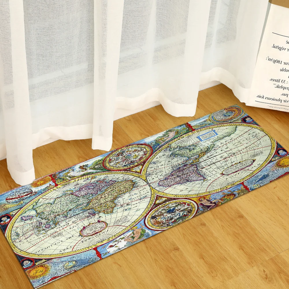 Кухонный напольный коврик дверной для спальни эркеров коридоров декор ковер
