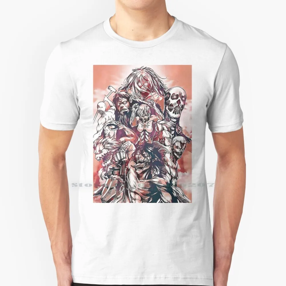 

Attack On Titan Design 23 T Shirt 100% Pure Cotton Attack On Titan Shingeki No Kyojin Aot Aot Final Season Aot Finale Attack On