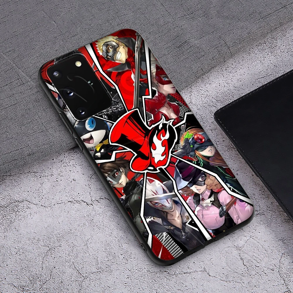 Чехол Persona 5 P5 для Samsung Note 10 S6 S7 S8 S9 S10 S10e S20 ultra A71 A51 A81 A91 M10 M20 M30 Lite Edge Plus | Мобильные