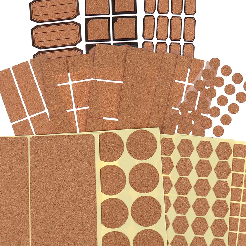 

Oak Wooden Stickers Craft Essential Bottle Self-adhesive Stickers