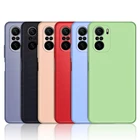 Чехол для Xiaomi Redmi Note 10 Pro, чехол для Redmi Note 10, 5G, 4G, 9, 9S, 9T, Poco X3 Pro, NFC, F3, M3, мягкий чехол из жидкого силикона
