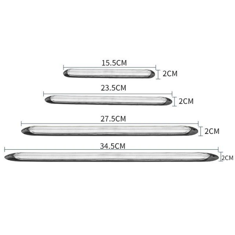 2 шт. автомобиля светодиодный DRL бег светильник сигнала поворота полосы для Ford Focus