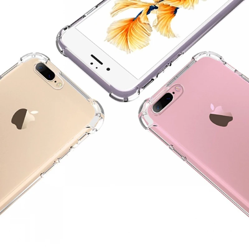 Прозрачный чехол с подушкой безопасности для iPhone 12 из ТПУ оболочка 11 Pro Max 5