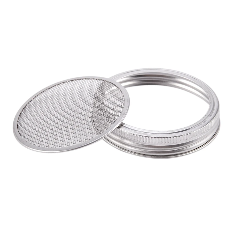 8 Упаковка нержавеющая сталь прорастания банку комплект крышек для преформы с