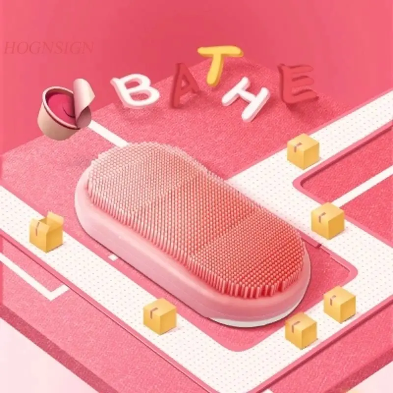

long handle bathing artifact generations Four Generations Of Sonic Electric Bath Brush Massage Silicone Body Cleansing Tool 39