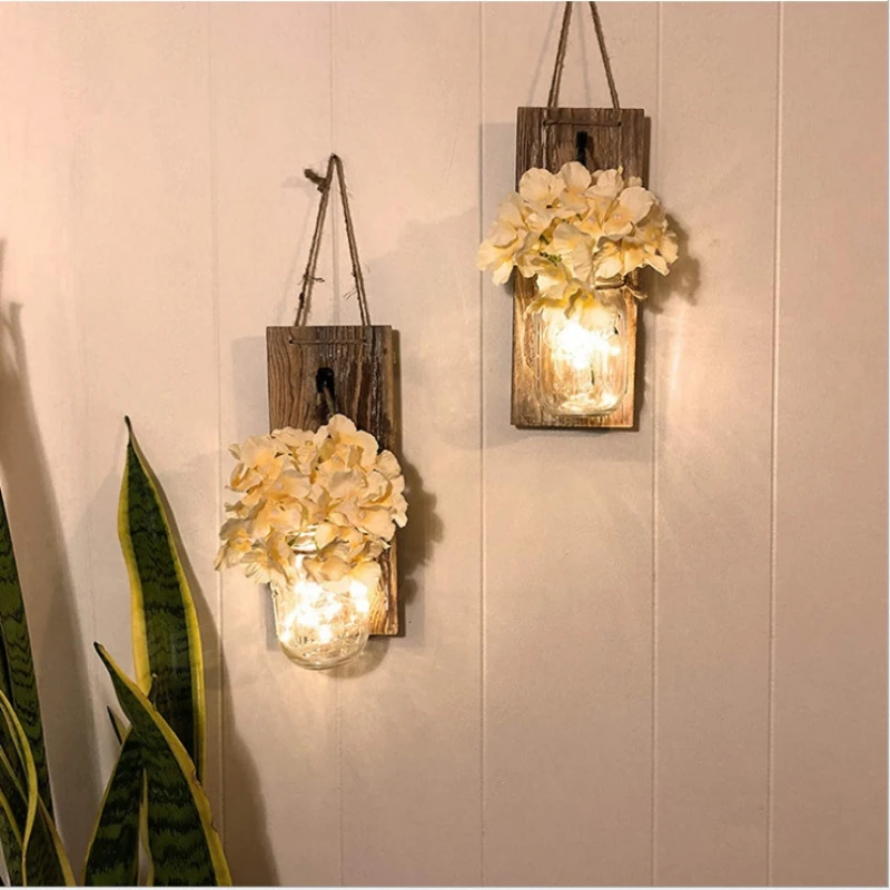 

Wall Lamp Board Lamp Canned Lamp Home Decoration Practical Mother and Child Lamp Decoration Creative Wall Decoration Living Roo