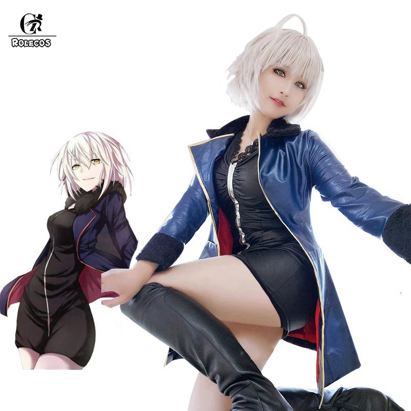ROLECOS FGO Alter Косплей Fate Grand Order Аниме Костюмы Mash Kyrielight Saber костюмы для косплея игра Jeanne d'Arc полный комплект