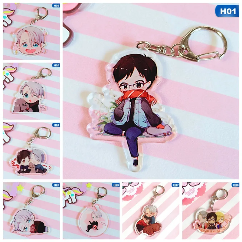 Хит продаж аниме на льду брелок Виктор Никифоров подвеска katsuki Косплэй