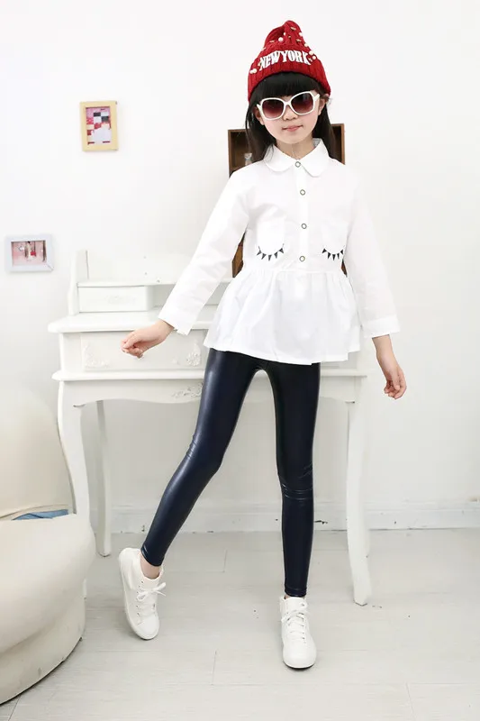 Новинка 2020 демисезонные детские леггинсы для девочек узкие брюки карандаш