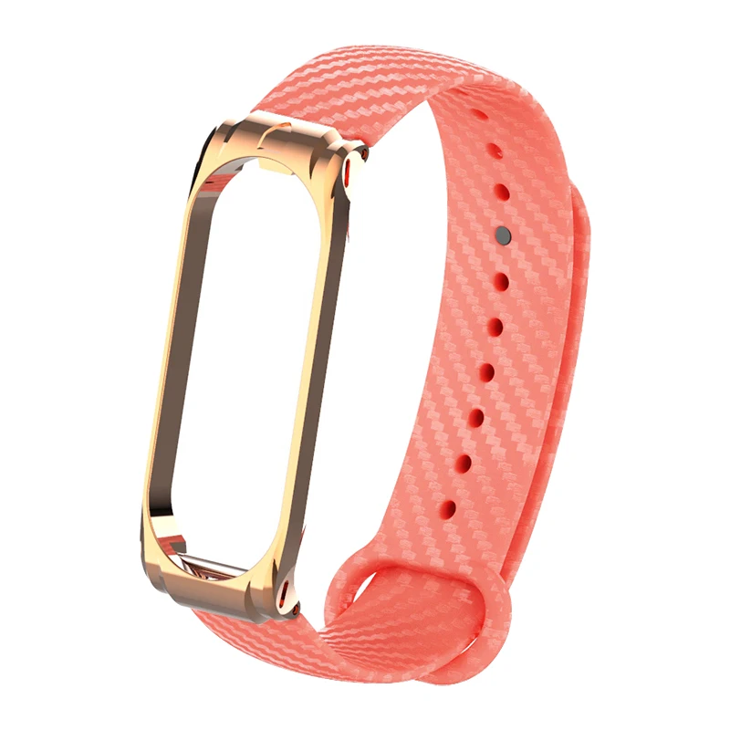 Силиконовый двойной цветной ремешок для Xiaomi mi Band 4 Starp спортивный силиконовый браслет для mi Band 3 pulseira аксессуары для умных часов - Цвет: 9