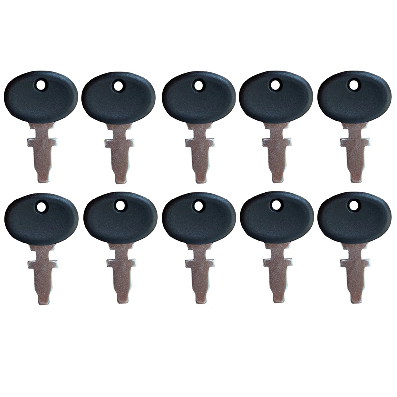 

10 Pcs TX10998 Ignition Switch Key For Long Tractor 260 350 2360 2460 2510 2610