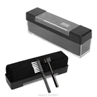 Комплект антистатических щеток из углеродного волокна и бархата для чистки для проигрыватель пластинок, виниловых пластинок LP N13 20, Прямая поставка, 1 комплект