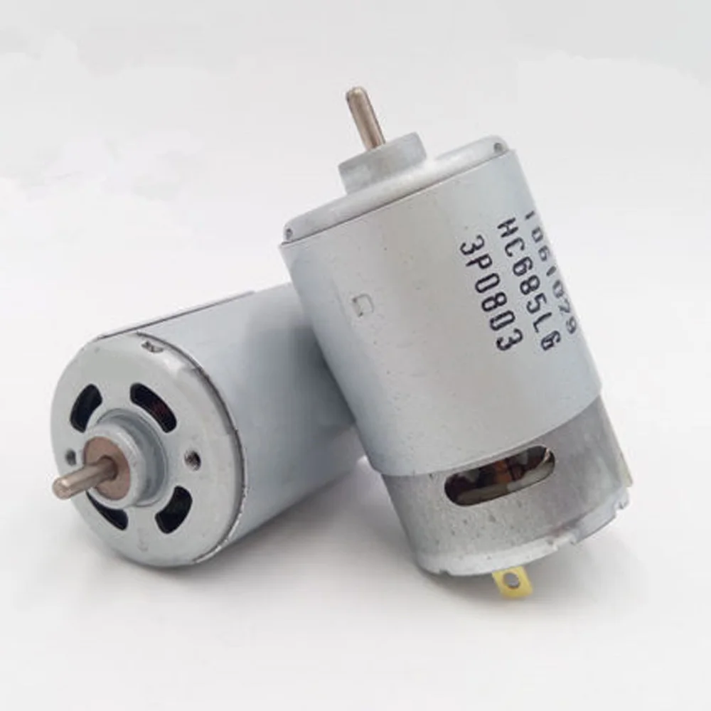 Высокоскоростной двигатель 550 размер DC для электрических инструментов DIY