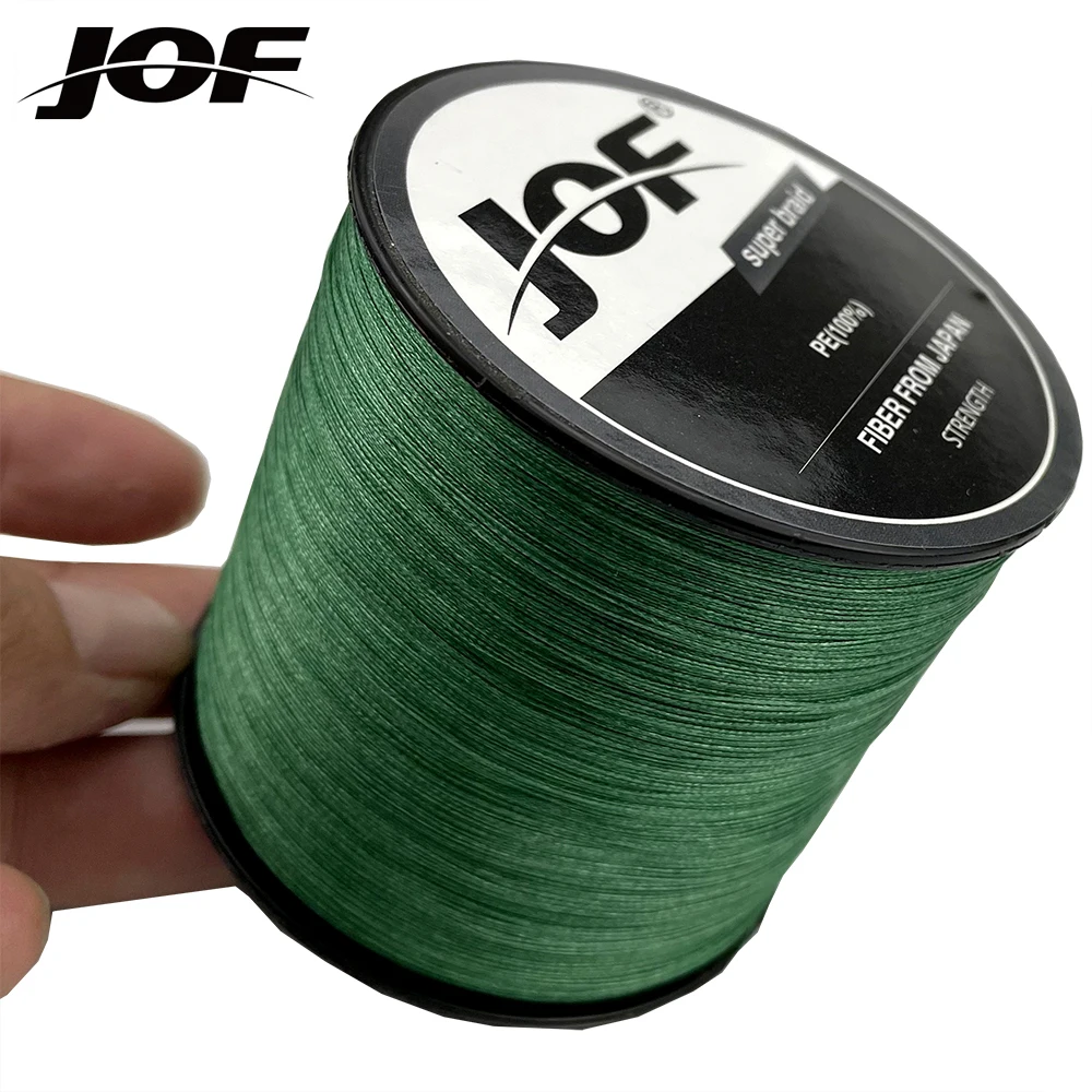 

JOF 9X 300M Braided Fishing Line Carp Multifilament Fly Wire Japan Material 100% PE Line Saltwater 20 24 35 40 50 65 80 100LB