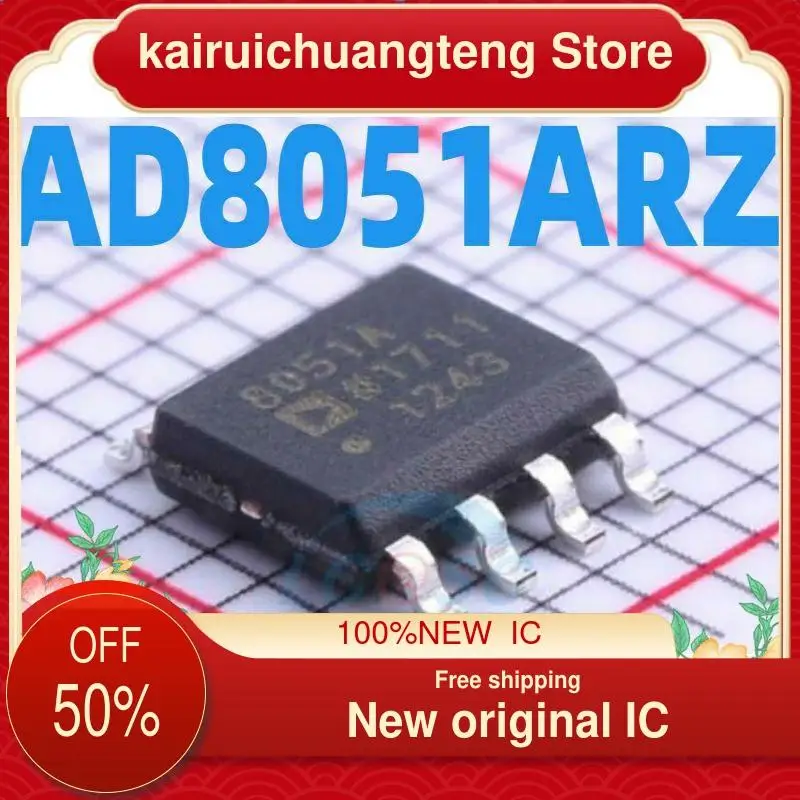 

(1 шт.) AD8051ARZ AD8051AR SOP-8 новый оригинальный IC