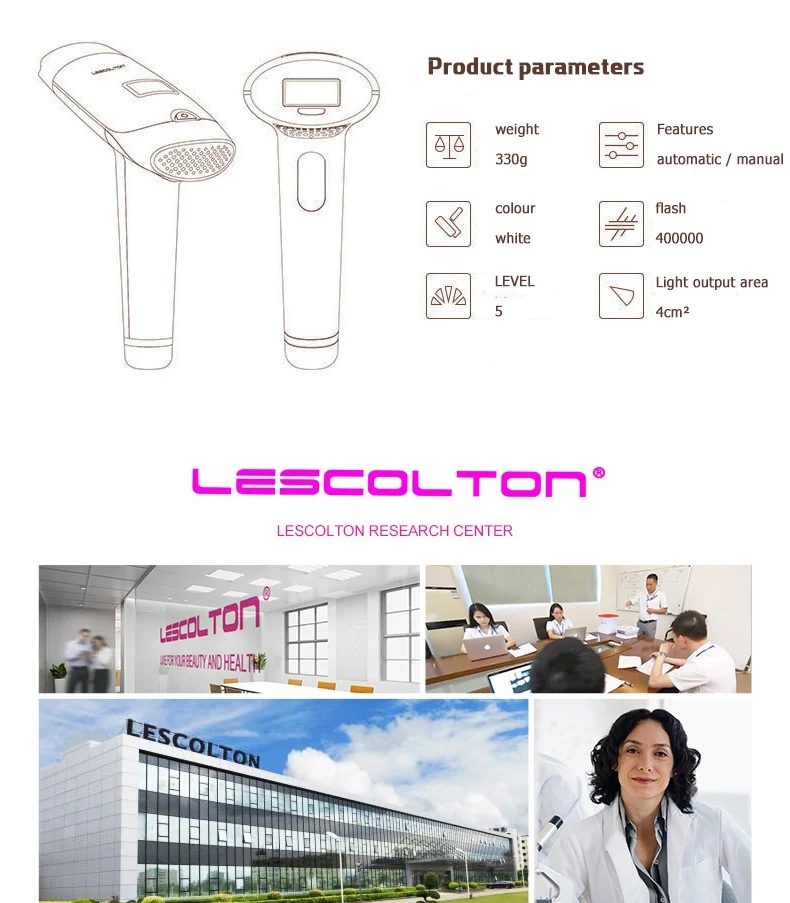 Lescolton t009i 1000000 снимков можно выбрать IPL эпилятор с ЖК-дисплеем лазерный триммер для постоянного бикини электрический эпилятор IPL