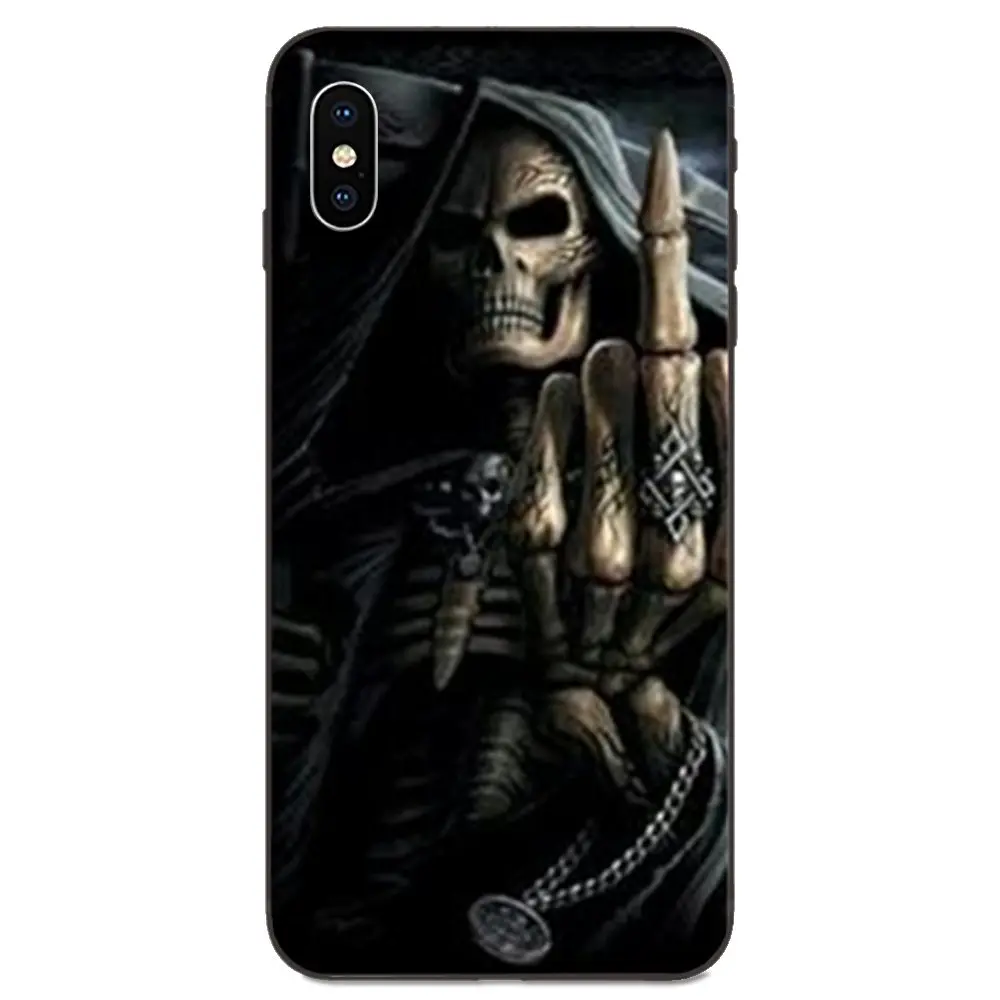 Для телефона Galaxy A3 A5 A6 A6s A7 A8 A9 A10 A20E A30 A40 A50 A60 A70 A80 A90 Plus 2018 мягкий ТПУ черный забавные