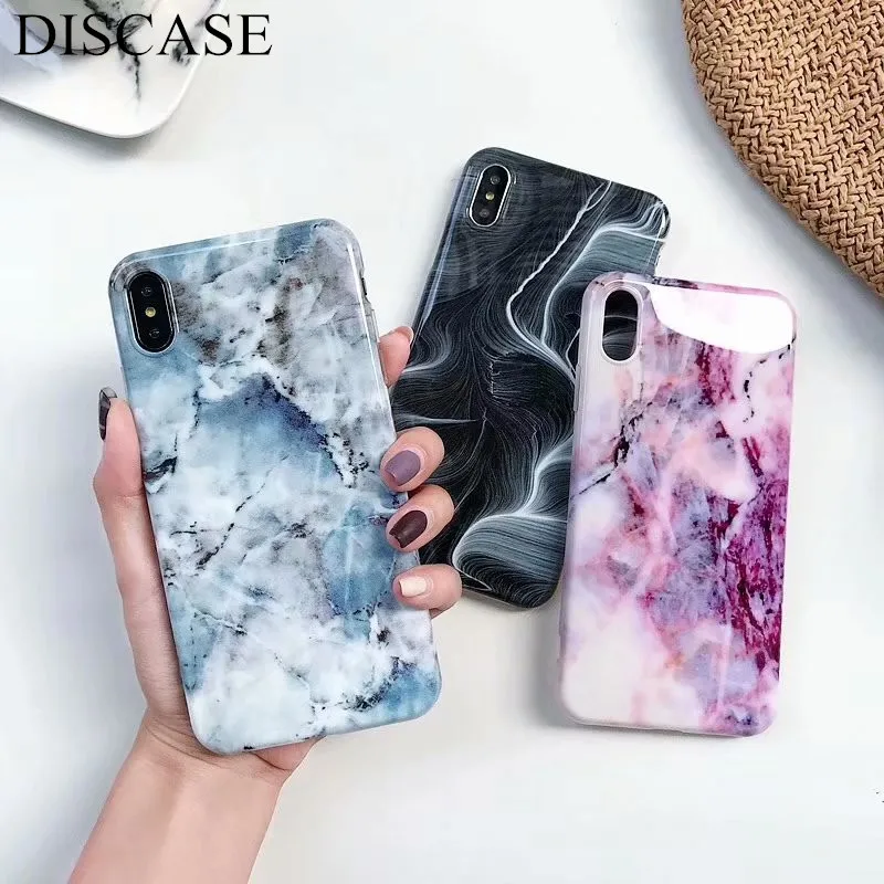 DIS чехол для телефона iphone 6 6s 7 8plus Модный корейский стиль ретро пара IMD мягкая