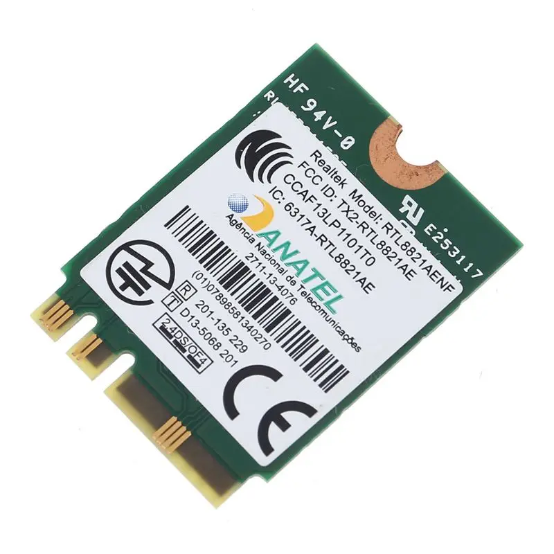 

RTL8821AE M.2 802.11AC WiFi Adapter Card Wireless Netowrk Card for lenovo Laptop