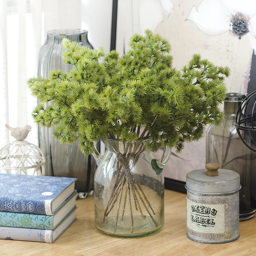 1 шт. искусственные сосновые иголки искусственная сосна ветви маленькое Дерево 30
