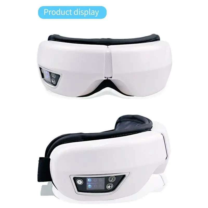 

Bluetooth Music Eye Mask Eye Massager Physiotherapy Instrument Air Head Hot Compress Pressure Massager T5Y2