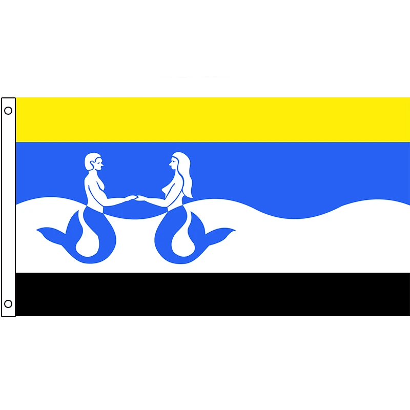 

Schouwen-Duiveland Flag Holland Netherlands City 60x90cm 90x150cm Decoration Banner for Home and Garden