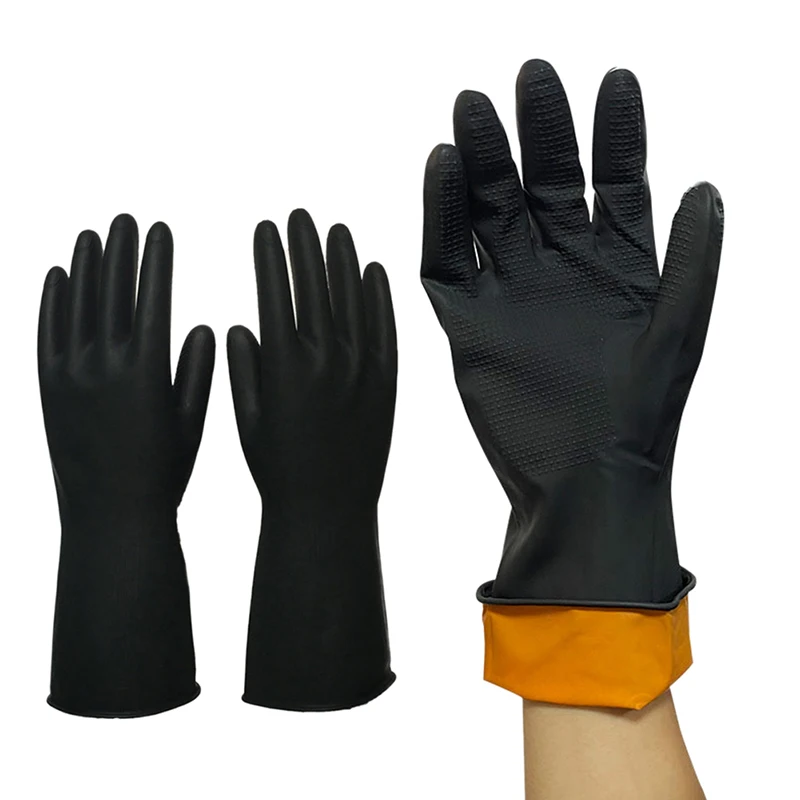 

2021 New 1Pairs Hair Dye Gloves Hair Color Latex Gloves for Hair Salon Hair Dyeing Cleaning Cooking Dishwashing