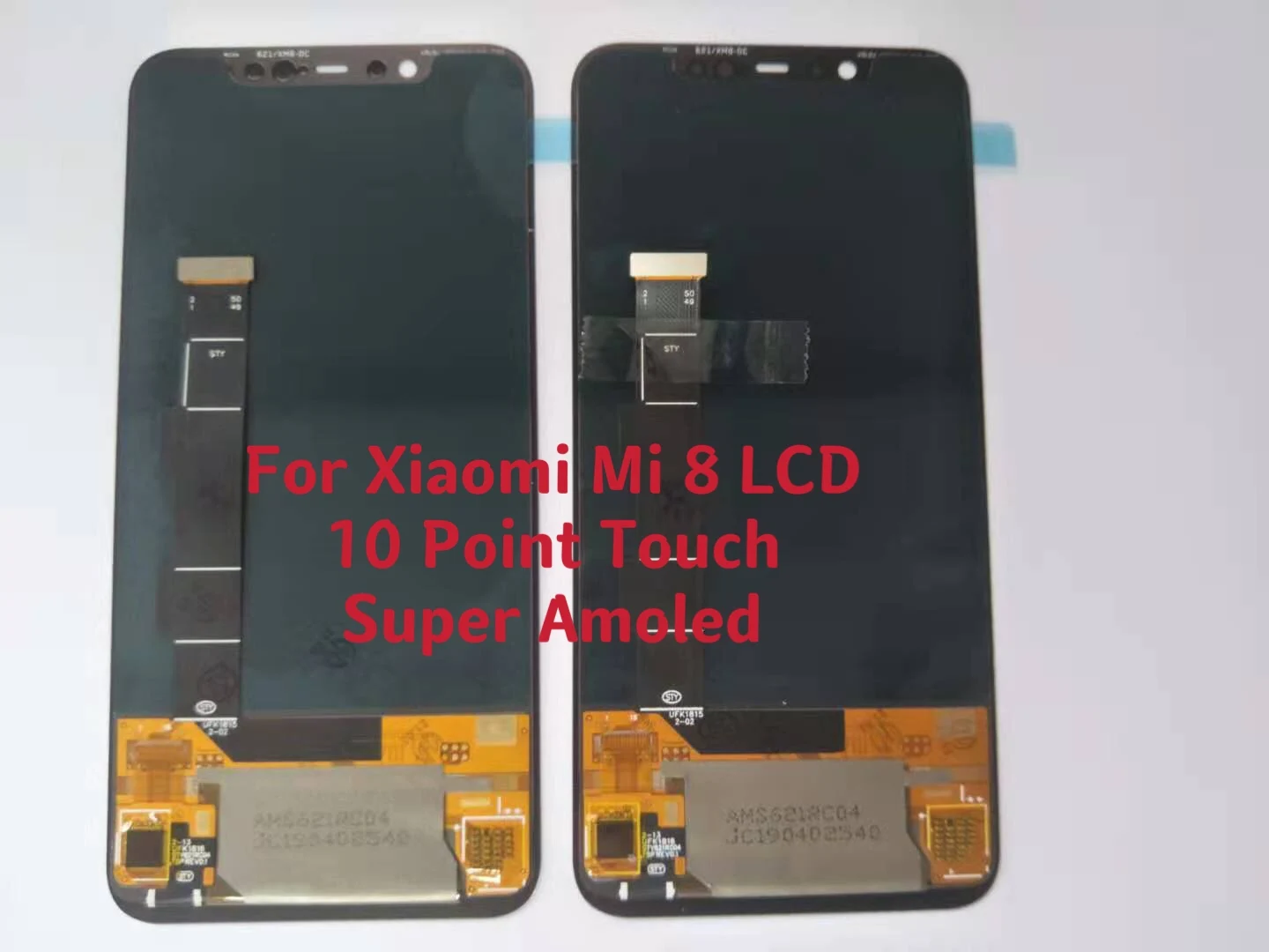 Оптовая цена качественный дисплей Amoled и TFT 5 шт./лот для Xiaomi 8 Mi M1803E1A