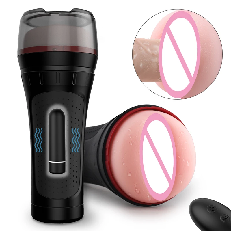 Секс игрушки для мужчин вибратор мастурбации Реалистичная Вагина Мужской