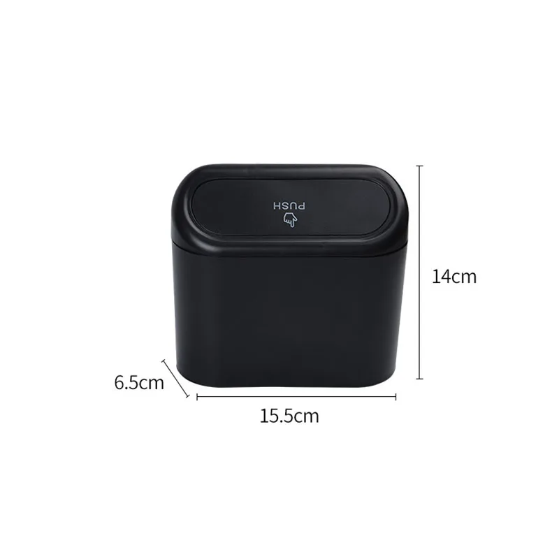 

Cbmmaker Car Trash Bin Alloy Garbage Can For Car Dustbin Waste Rubbish Basket Bin Organizer Storage Holder Bag Auto Accessories
