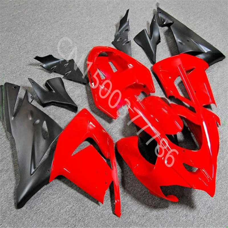 

Изготовленный На Заказ обтекатель ABS для кузова Kawasaki ZX10R 2004-2005 Ninja ZX 10R 04-05 красный черный обтекатель кузова