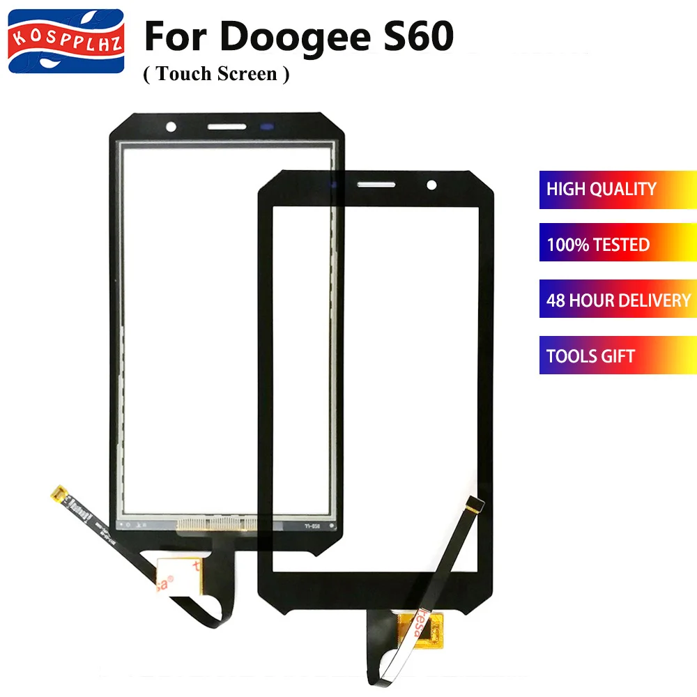 KOSPPLHZ 5 2 &quotДля Doogee S60 сенсорный экран дигитайзер сенсор передняя внешняя