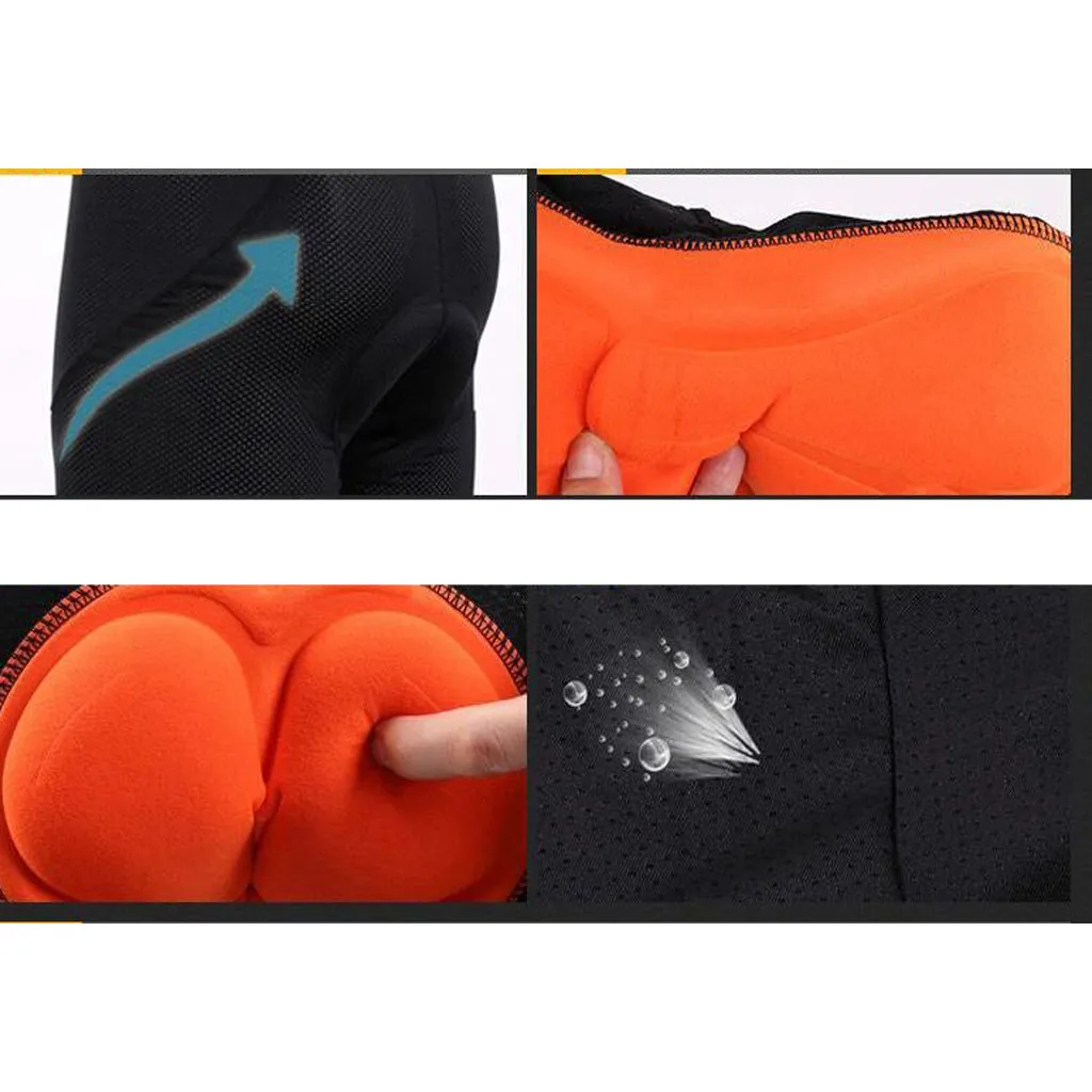 Высококачественные черные велосипедные шорты унисекс удобное нижнее белье