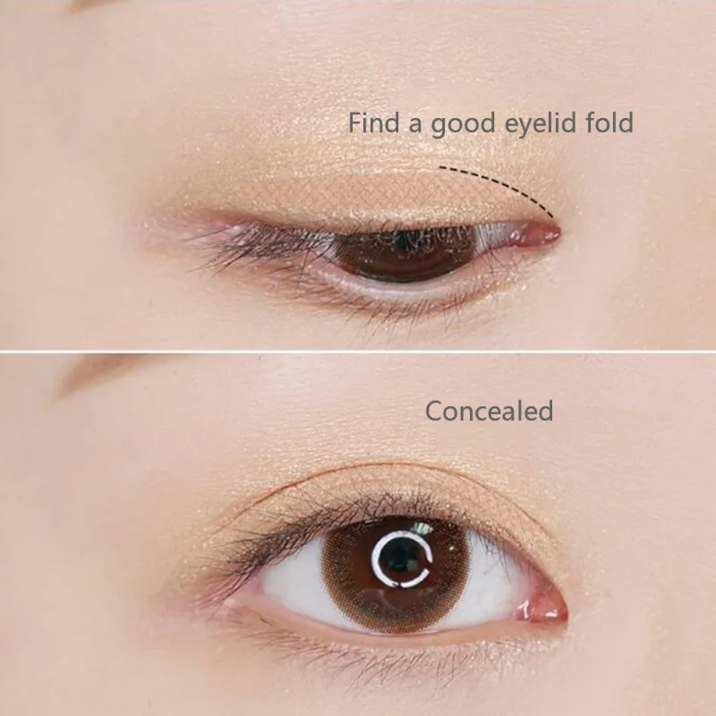 150 шт. профессиональный двойной складной стикер для век прозрачный Невидимый