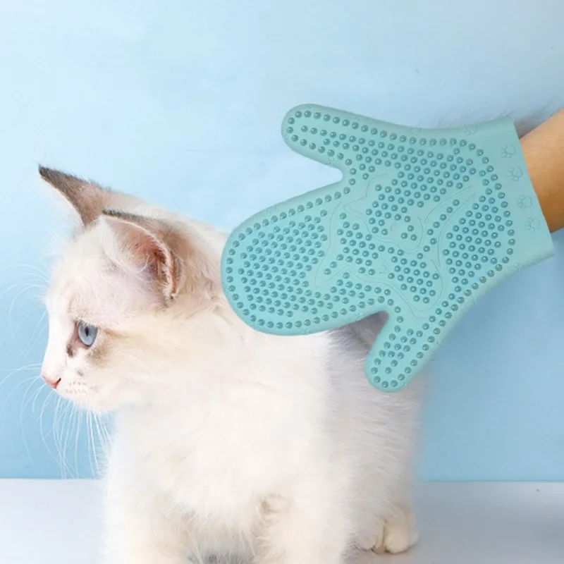 Щетка для удаления шерсти кошек и собак перчатка ухода за домашними животными