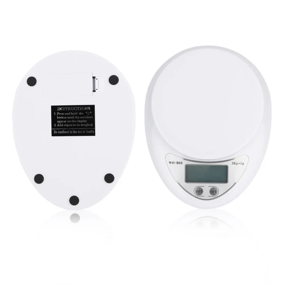 

WH-B05 5kg 5000g/1g Digital Kitchen Food Diet Postal Scale Electronic Weight Scales Balance Weighting LED Electronic 2018 NEW