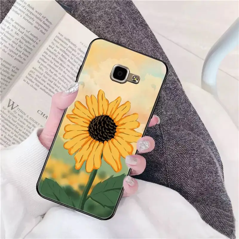 TOPLBPCS Милый Летний чехол для телефона с маргариткой подсолнухом и цветами Samsung A51 01