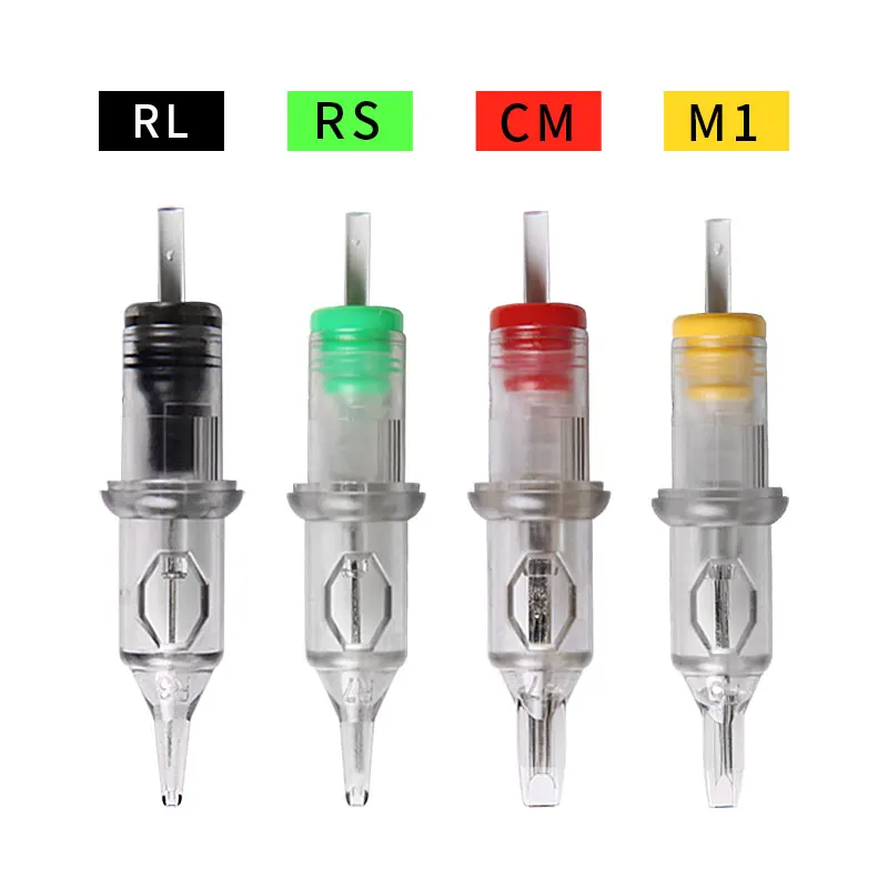 Игла для тату машинок картридж иглы 0 35 мм Одноразовые полу Перманентный макияж