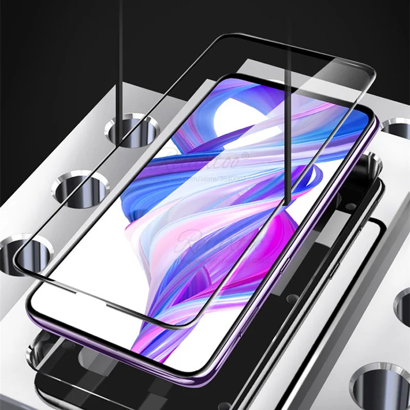 9D полное покрытие из закаленного стекла для huawei honor 9X 8X 8C 8S 8A pro Защита экрана для honor 9 8 x c s a x8 x9 honor 9x стеклянная пленка