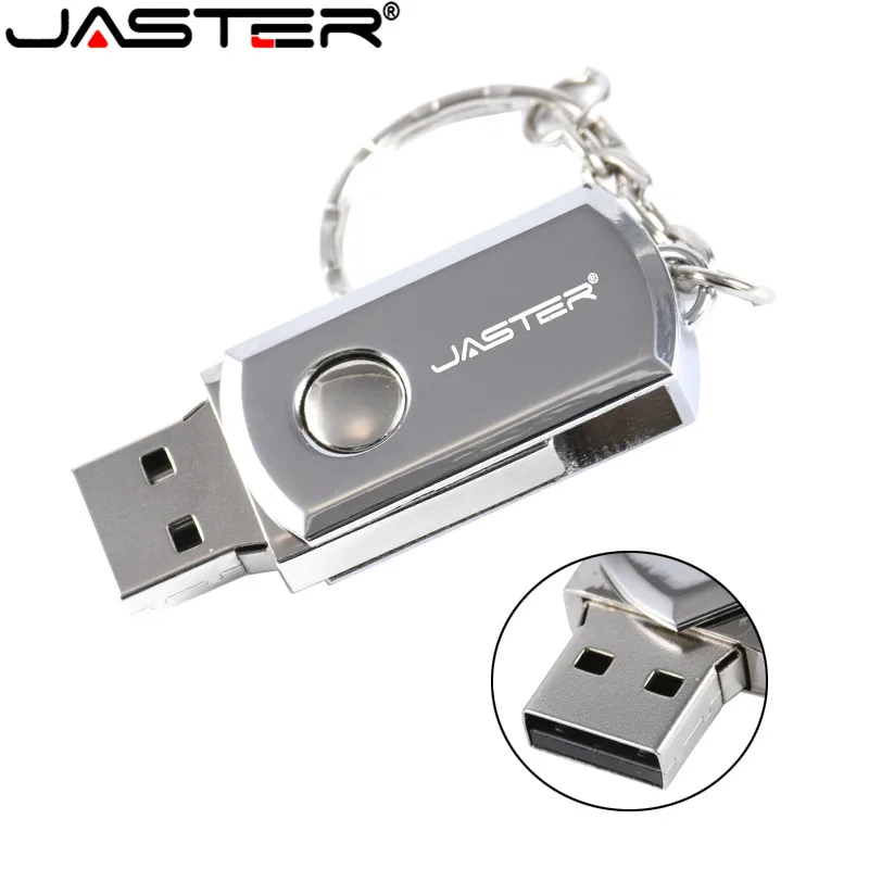 Флэш-накопитель JASTER из нержавеющей стали usb 2 0 4 ГБ 8 16 32 64 10 шт. | Компьютеры и офис
