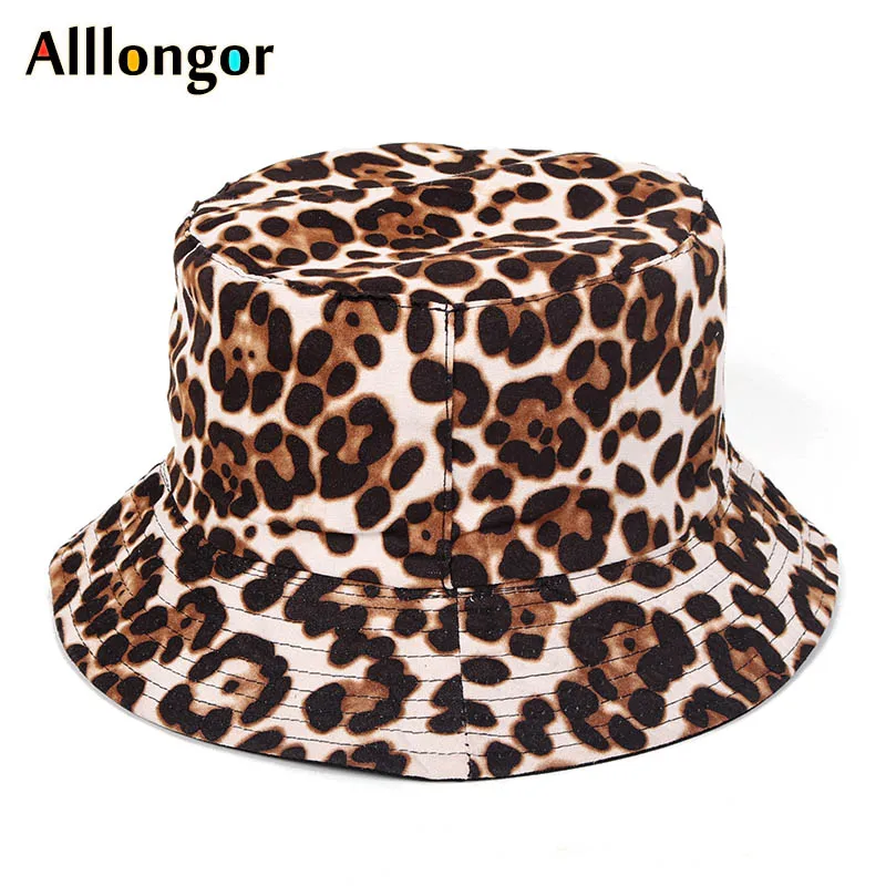 Леопардовая Панама модная осень 2020 хип хоп Бонни шляпа от солнца женская с