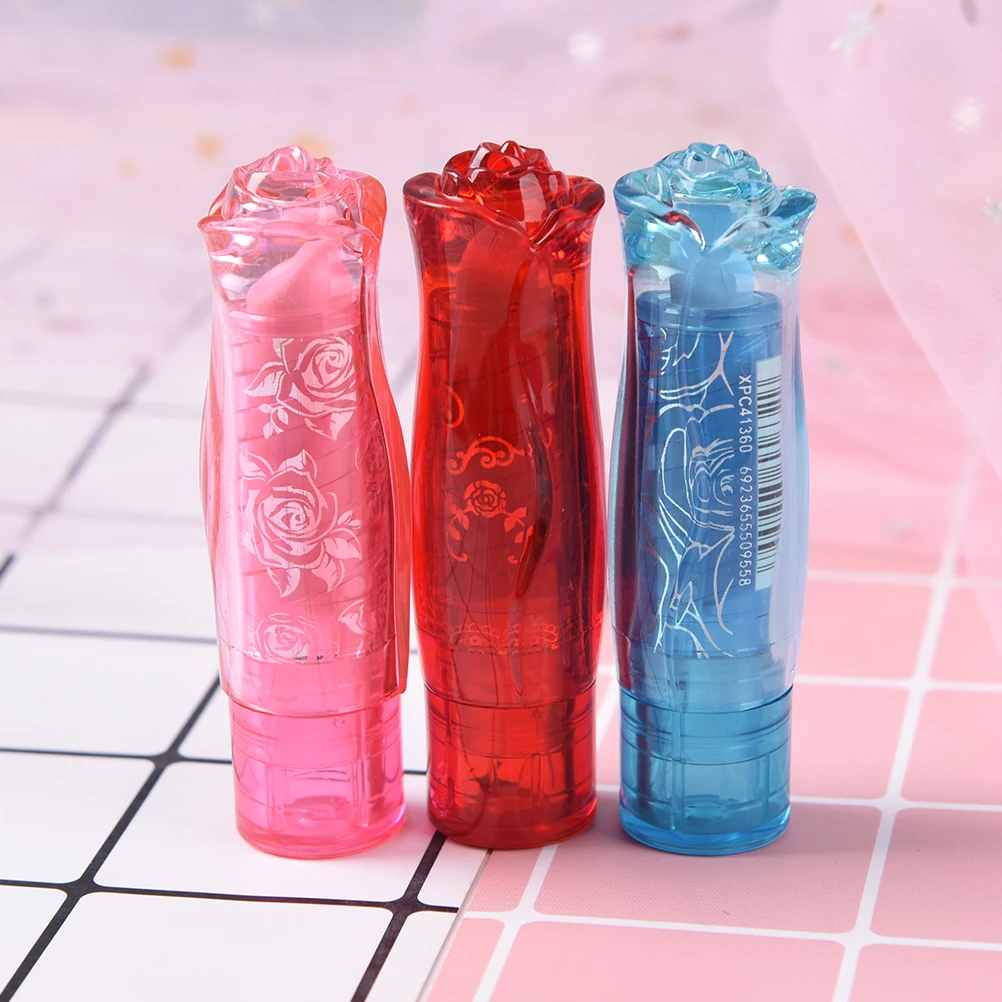 1 шт. резиновая губная помада для девочек | Канцтовары офиса и дома